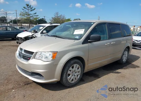 2016 Dodge Grand Caravan Se из США, поврежденный, VIN 2C4RDGBG5GR143251